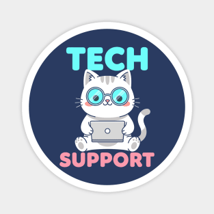 Cute Tech Suppor Magnet
